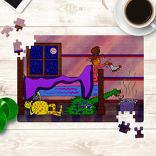 Load image into Gallery viewer, " I love you like Monsters love to eat socks" (Puzzle)