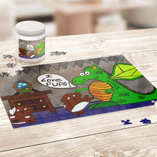 Load image into Gallery viewer, " I love you like Dragons love Pups!" (Puzzle)