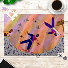 Load image into Gallery viewer, " I love you like Ninjas love to Skateboard" (Puzzle)