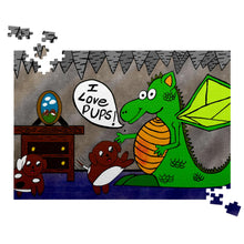 Load image into Gallery viewer, " I love you like Dragons love Pups!" (Puzzle)