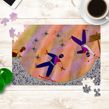 Load image into Gallery viewer, " I love you like Ninjas love to Skateboard" (Puzzle)